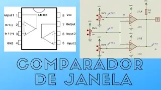 Comparador de janela  - Exemplo de circuito