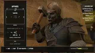 ESO Xbox Tutorial Character: Part 20 - Necrom Zone Story quests, Crafting writs and Scrying :)