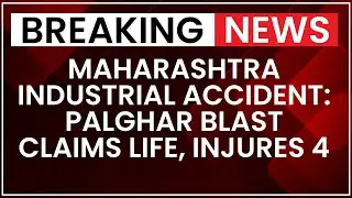 Palghar Chemical Blast: 1 Dead, 4 Injured at Limbani Salt Industries | NewsX