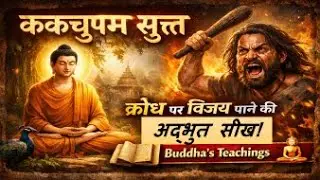ककचूपम सुत्त MN-21 | क्रोध को कैसे नष्ट करें | आरी की उपमा से बोधि मार्ग | Buddha Teaching in Hindi