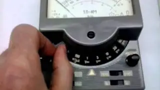 Aparat de masura rusesc multimetru tester TL-4M URSS vintage