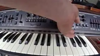 CRUMAR 2003 organ / synthesizer / string / brass ensemble:  first startup in years