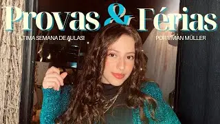 VLOG: Última Semana de Aulas!! Exame, Conversas & Stranger Things! 