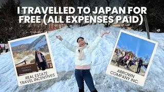 Dream travel destination achieved thru real estate selling (Trip to Japan for free)