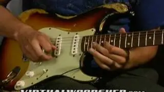 Brian Bunn of Decemberadio teaches guitar lesson for 