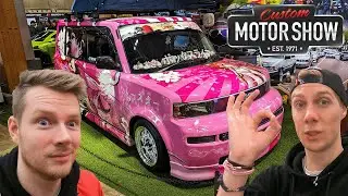 Worlds Craziest Toyota Bb - Custom Motor Show 2024