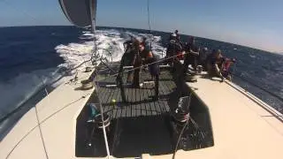 Maxi 72 Proteus -  sailing downwind