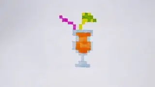 Comment dessiner un cocktail (Pixel Art)