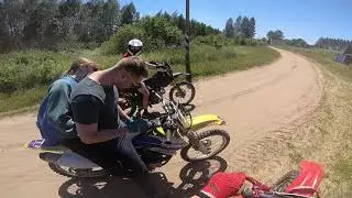 #hard #lite #enduro Песчаная буря/покатушка/обкатка НОВОГО мота