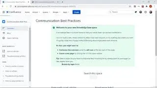 Atlassian Confluence Masterclass 2020 Lecture 24   Space Blueprints Knowledge Base Space & Troublesh