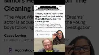 Actor & Director Timothy Busfield  accused of child SA on The Cleaning Lady set #timothybusfield