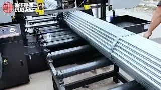 Cutting long, bulky bundles? Our saw handles them with ease. WhatsApp :+86 18763289939