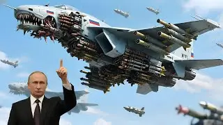 1 МИНУТУ НАЗАД! Российский Су-57 Flanker-E вынуждает 900 бомбардировщиков НАТО отступить | АРМА 3