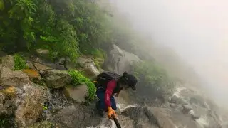Hiking In Heavy Rain | Monsoon In Himalayas | Day Hike.