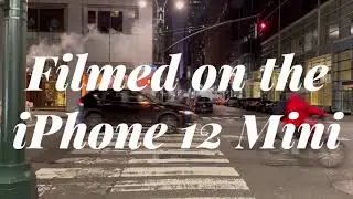 Manhattan at Night: Filmed on an iPhone 12 Mini