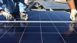 Black frame mono solar panel 410w 420w 425w Perc 182 mm solar cell for household system#solarenergy