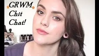 GRWM Chit Chat! Dewy Skin & Burnt Orange eyes! (Monarch Palette)