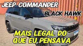 JEEP COMMANDER BLACK HAWK - Todos os detalhes , teste completo, por baixo e muito mais