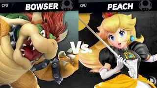 Super Smash Bros. Ultimate - Bowser vs Bowsette