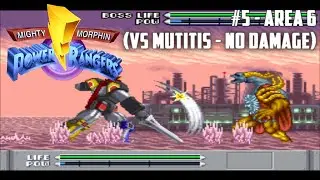 Mighty Morphin Power Rangers #5 - Area 6 (VS Mutitis - No Damage)