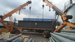 HULAS STEEL SIMARA BARA GALVANIZING FURNACE CATTEL UNLOADIN FOR HYDRA'S