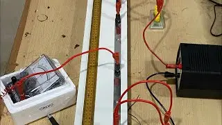 Carey Foster Bridge Experiment setup. To determine Unknown Resistance #physic 