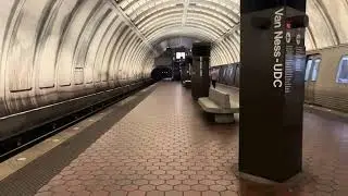 Washington DC Metro Red Line Van Ness&ndash;UDC 4K