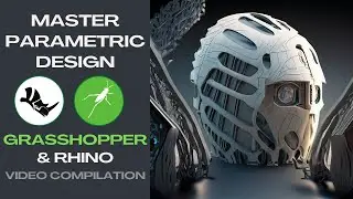 Master Parametric Design: Grasshopper 3d and Rhino 3d Tutorial Compilation