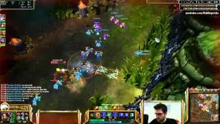 SK Ocelote- Nidalee vs Ahri Mid Lane (Platinum II)