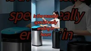 This Automatic Trash Can Is Selling Out Fast Get The Massive Special Discount Right Now Before It En