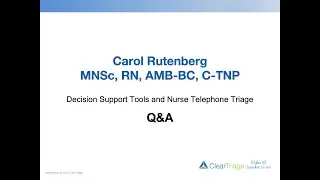 Q&A with Carol Rutenberg