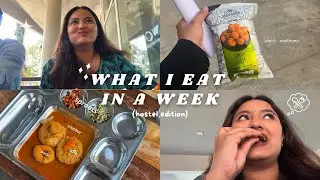 what i eat in a university week (indian food & realistic)