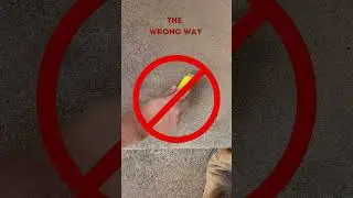 #1 Trick for snapping the blade on a box cutter!