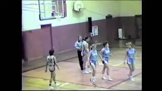 1987 Girls Basketball playoffs Woodlake Vs.  CVC and Fresno Christain 69-41