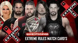 WWE Extreme Rules 07/15/2018 Highlights Match Card Predictions