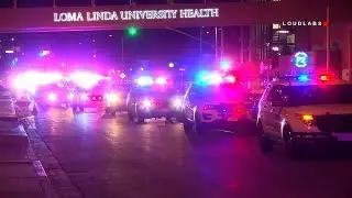 Procession For Fallen SBSO Deputy / Loma Linda    RAW FOOTAGE