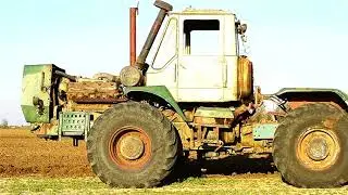 Tractor T-150K with YAMZ-238 engine