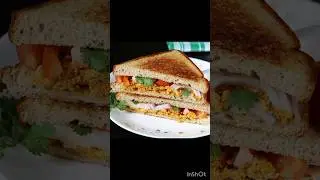 vej sandwich|easy step making vej sandwich #shorts #youtubeshorts