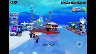 Playing blade ball