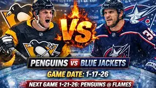 EA Sports | NHL 26 | PS5 | Pittsburgh Penguins VS Columbus Blue Jackets