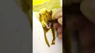 Drawing Mufasa: The Lion King 🦁👑 Celebrating the New Movie! #Shorts #Mufasa #lionking