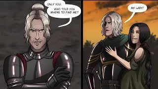 The Battle Above The Gods Eye | Daemon Targaryen vs Aemond Targaryen