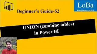 Power BI UNION  function