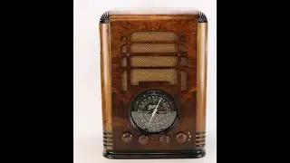1937 Zenith Model 5S127 Tombstone Tube Radio Restored & Working
