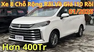 ✅Giá Khuyến Mại MG G50 Tháng 1 Mới. Xe 8 Chỗ Rộng Rãi Về Giá i10 Rồi, Lăn Bánh Mới | Xegiatot24h