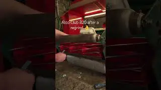 Atco Club B20 after a regrind... #bowling #cricket #golf #mower #regrinding #engineering