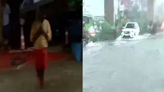 കൊച്ചിയില്&zwj; പെരുമഴ, വെള്ളം കയറി ദേശീയപാത | Ernakulam Rain
