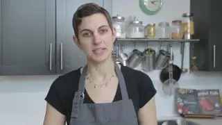 How to sear a piece of fish for crispy skin