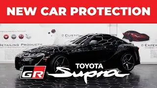 Transforming Gordy's Toyota Supra with | Ceramic Coating, PPF & Tint