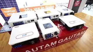 Gautam Solar showcased solar module technologies and sustainable energy solutions at REI Expo 2025!